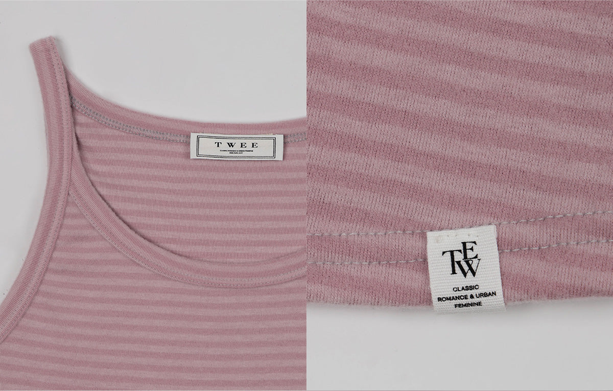 [TWEE] Need Stripe Brushed Sleeveless