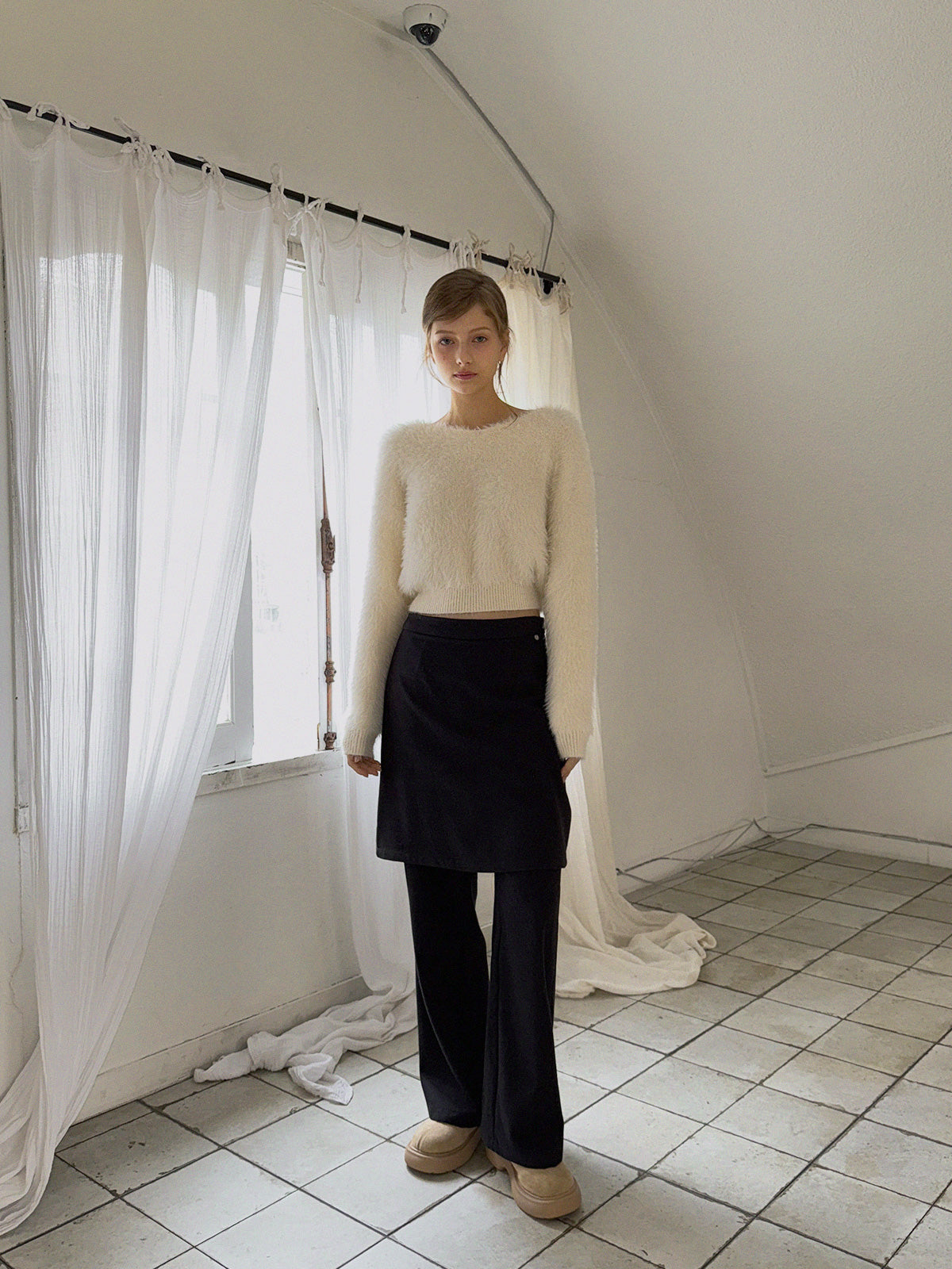 [TWEE] Áo Len Dệt Kim Dây Lưng Hollen