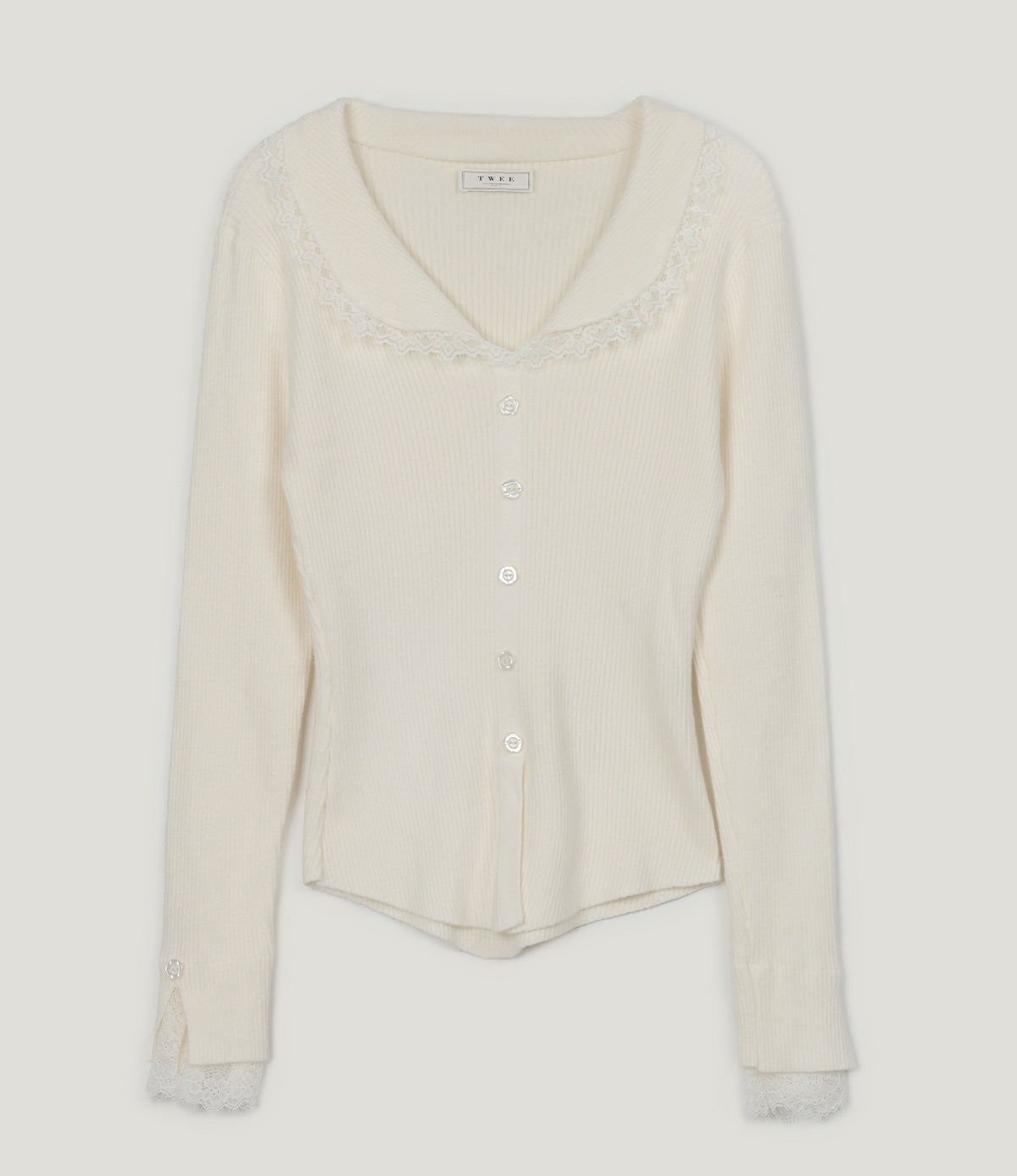 [TWEE] Veron Spitzenblumen-Strick