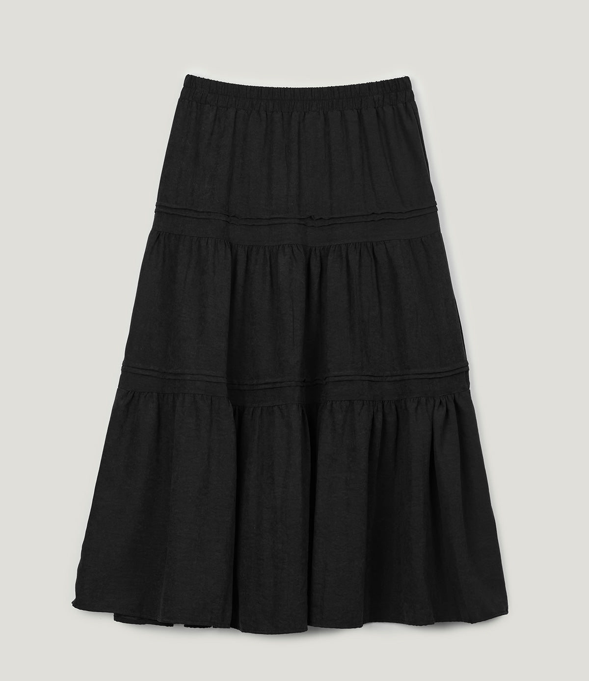 [TWEE] Roer Suede Frill Long Skirt