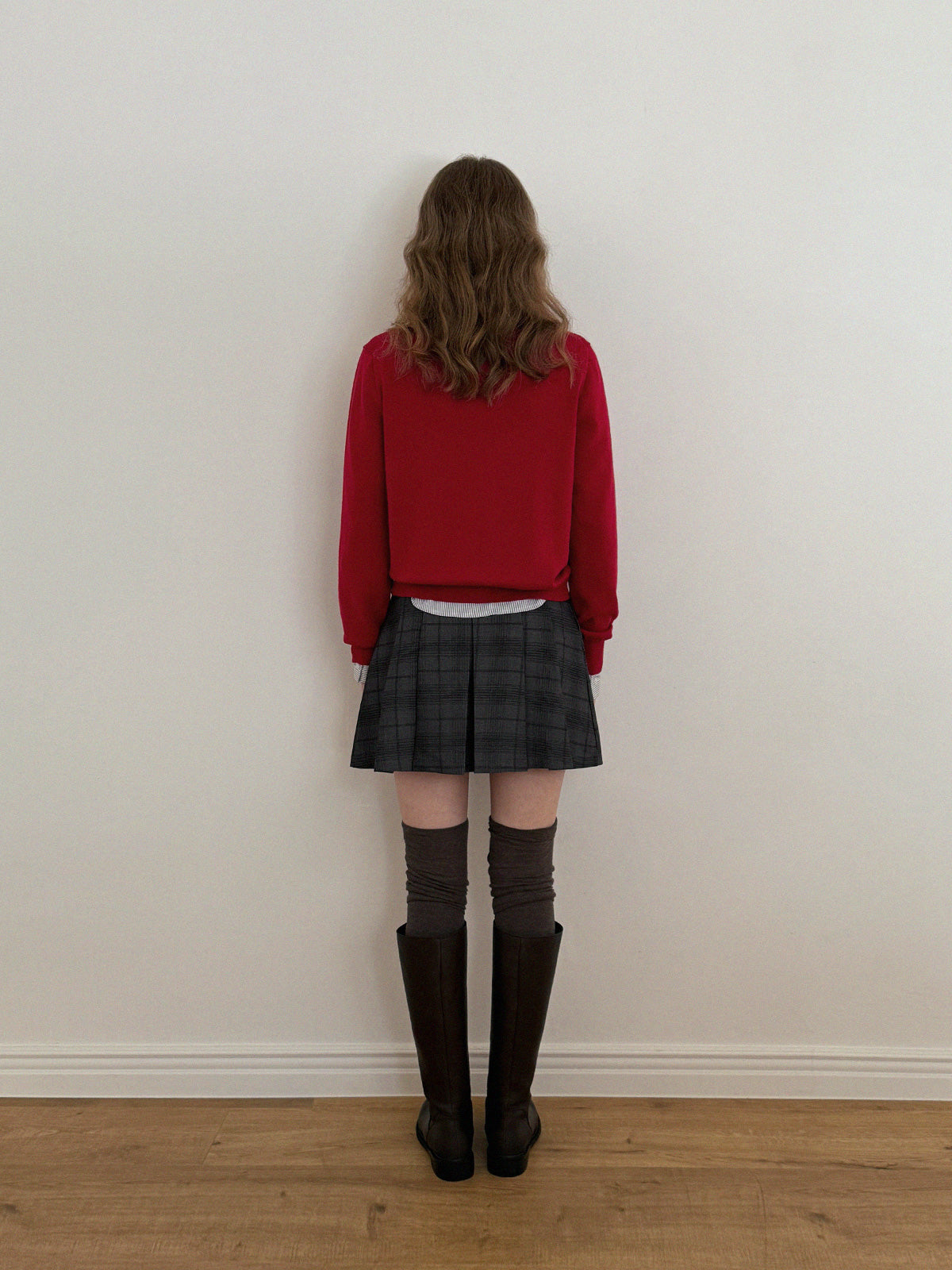 [TWEE] Ringard Knit Sleeveless Top & Cardigan Set