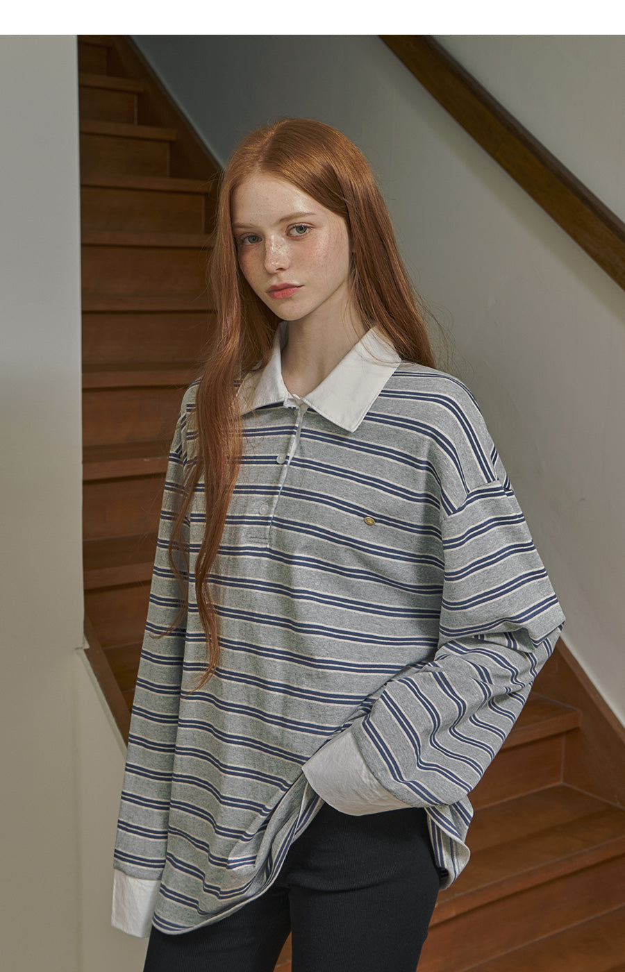 [TWEE]  Levi's Twee Rugby collar Shirt