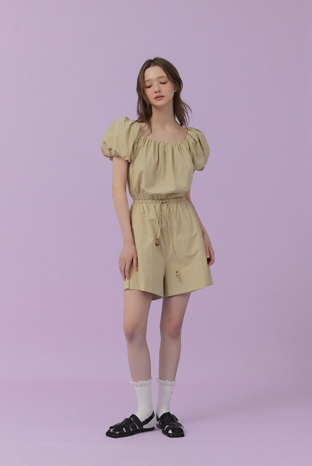[TWEE] Dven Banding Two-Way Jumpsuit
