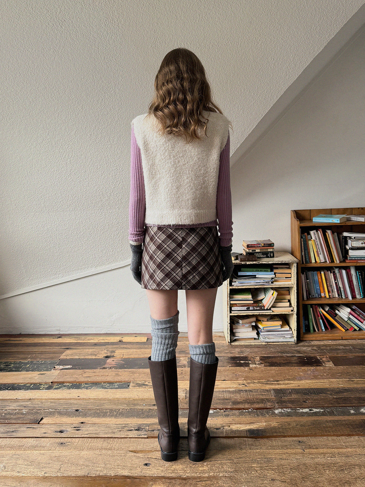 [TWEE] Áo Gile Len Cổ Cao