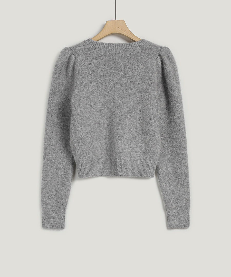Sweetie Angora Knit Cardigan