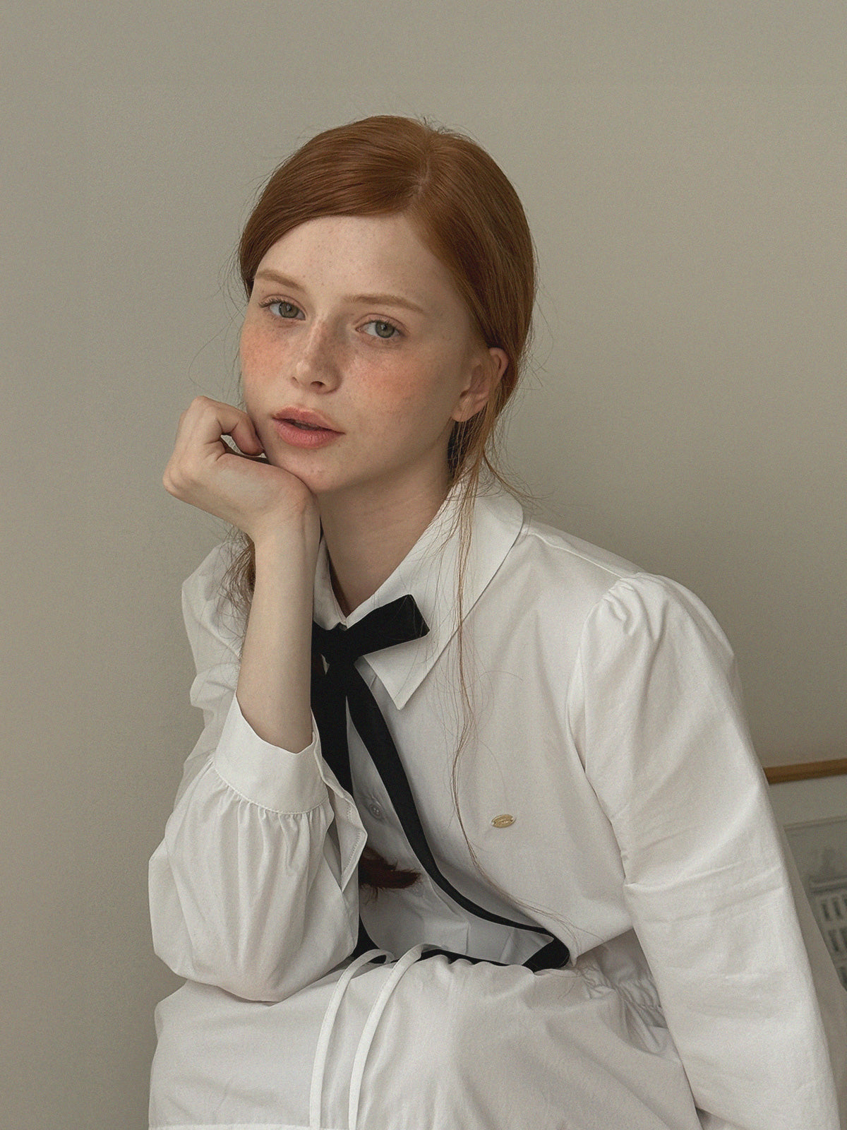 [TWEE] Fobid Tiered Shirt Mini Dress