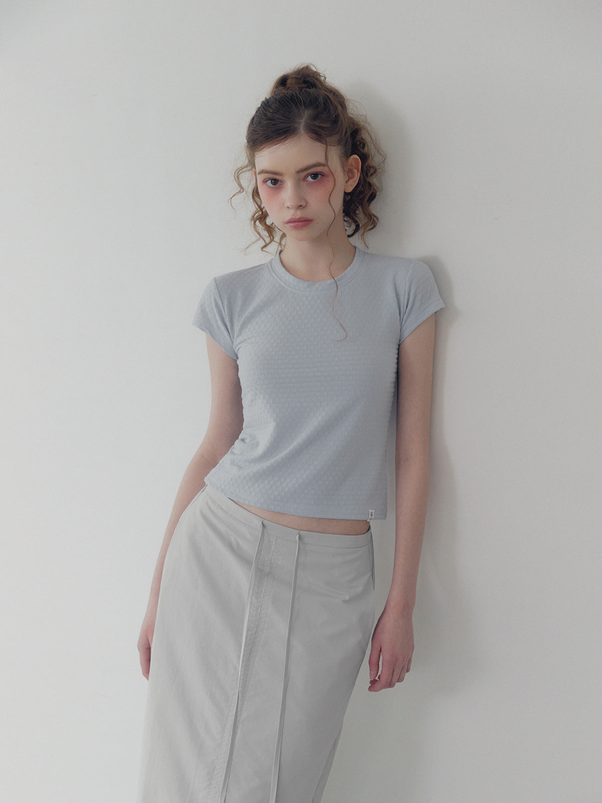 [TWEE] Ruen Jacquard Short-Sleeve T-Shirt
