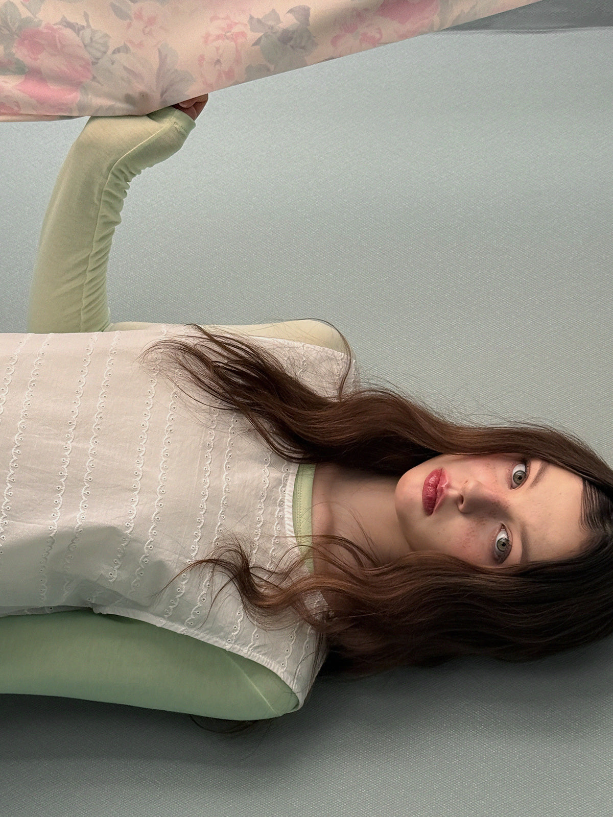 [TWEE] Rolton Punching Sleeveless Mini Dress