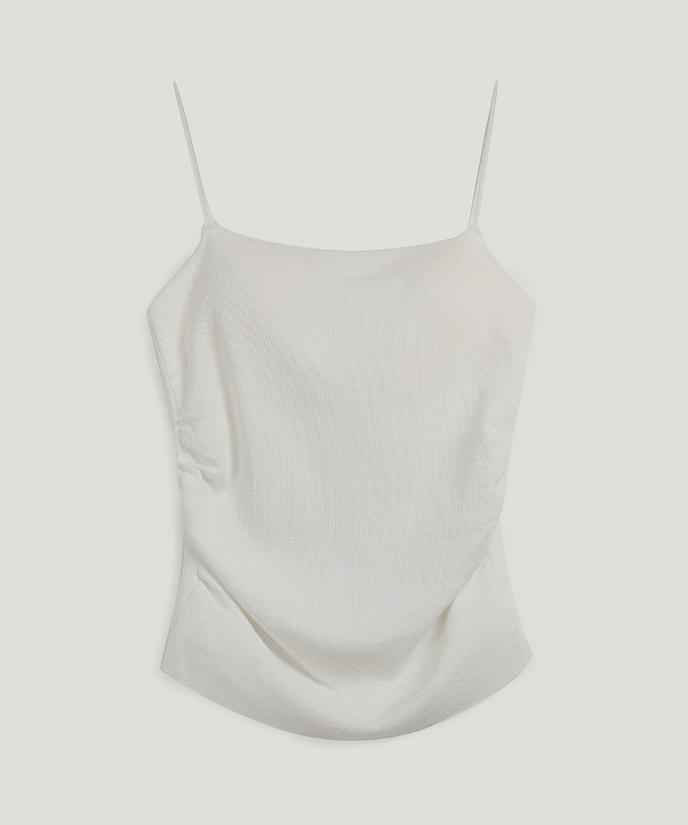 [TWEE] Coel Pad Shirring Sleeveless
