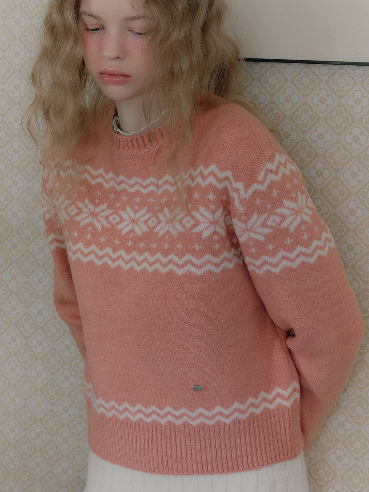 [TWEE] Bemon Snowflake Rundstrick