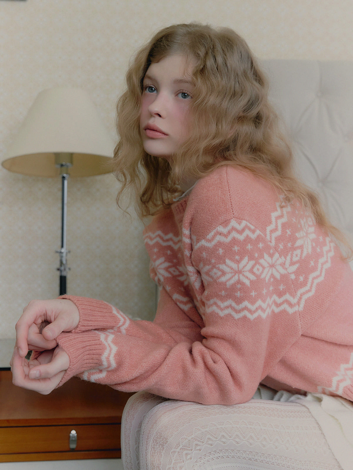 [TWEE] Bemon Snowflake Rundstrick