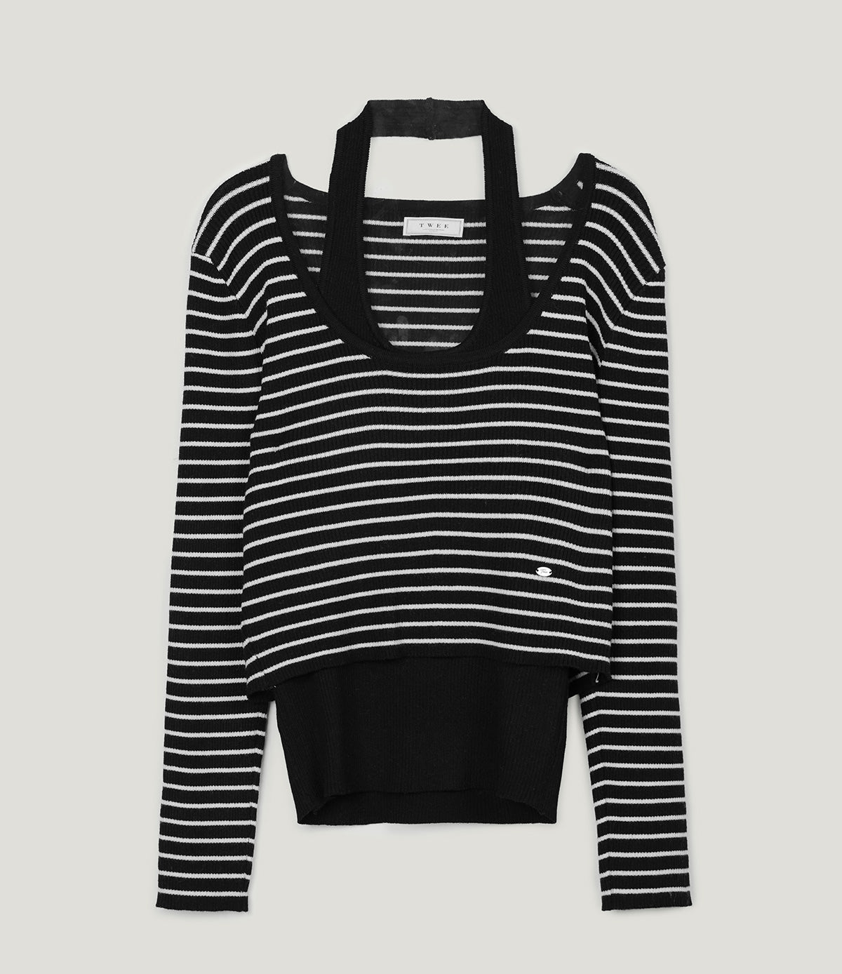 [TWEE] Bộ Áo Len Sọc Dremen Không Tay & Áo Khoác Cardigan