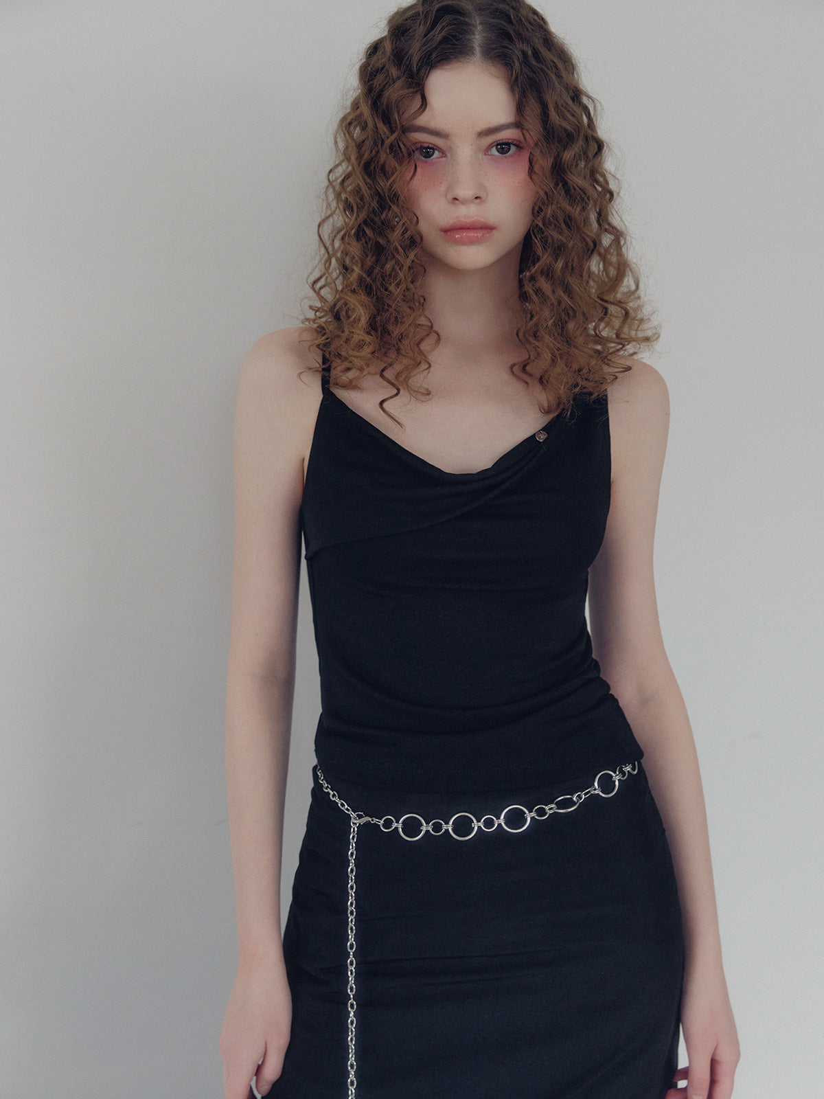 [TWEE] Dein shirring drape sleeveless