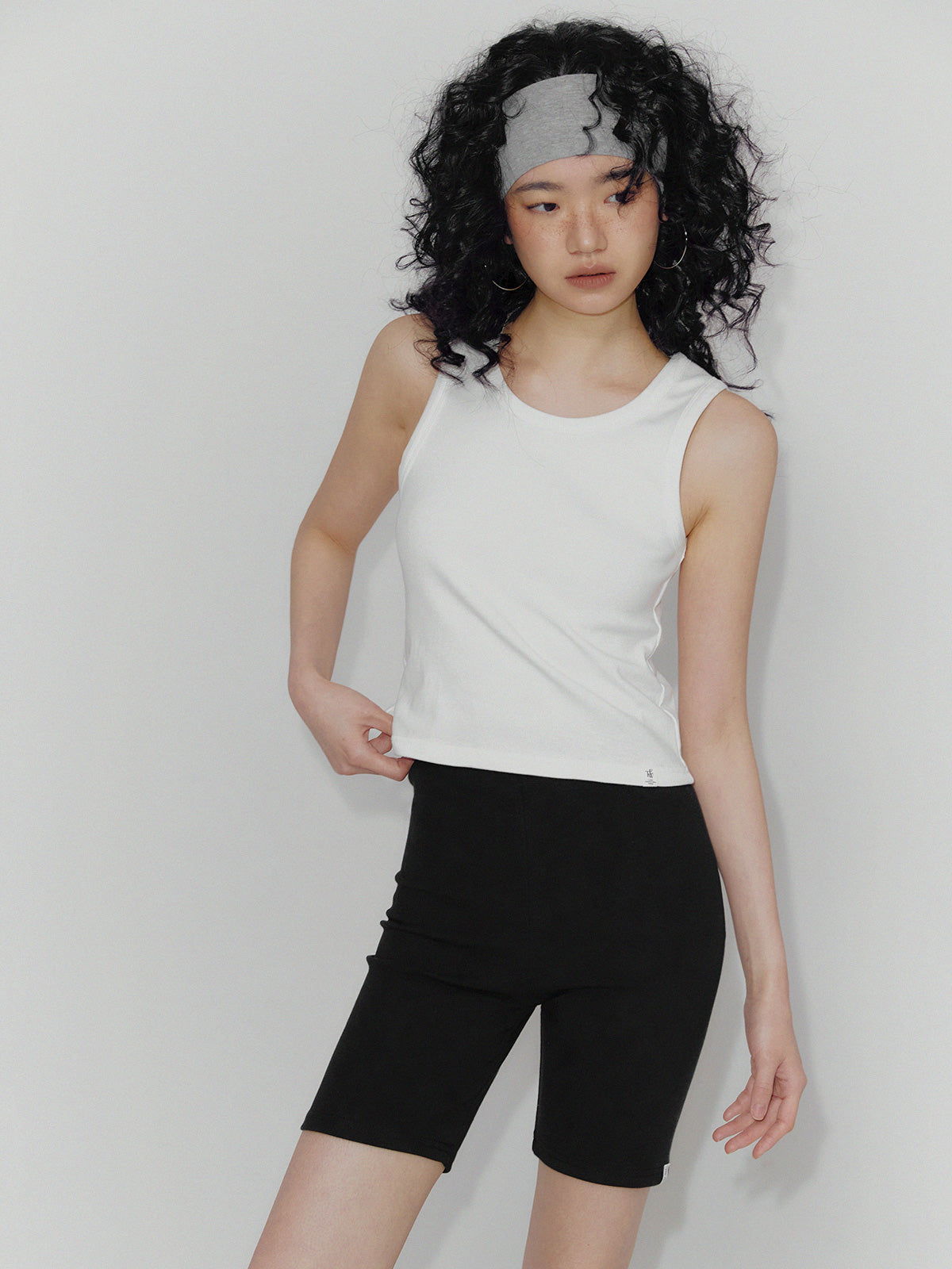 [TWEE] Poden Banded Biker Shorts Pants
