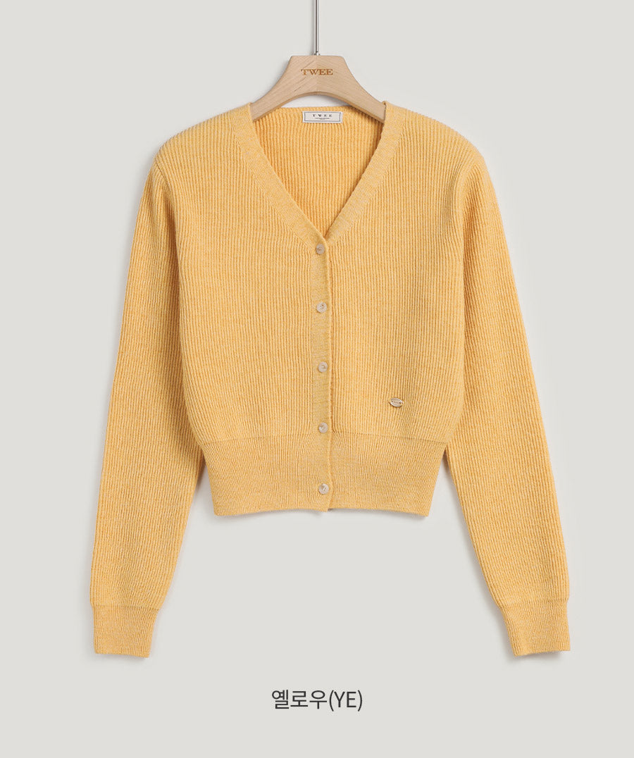[TWEE] Áo Cardigan Cổ Chữ V Biểu Tượng Caprin