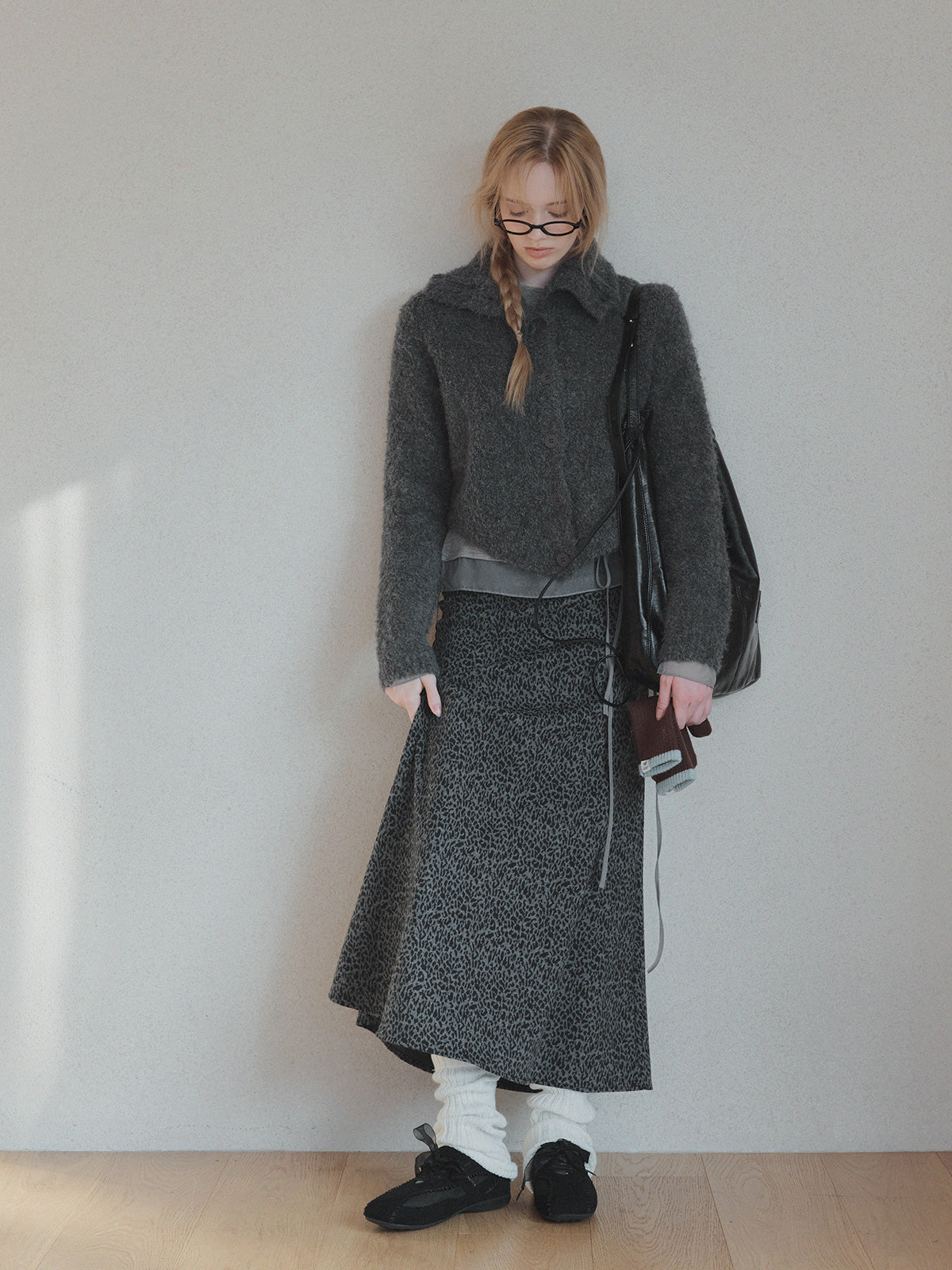 [TWEE] Váy Dài Họa Tiết Da Báo Lentz