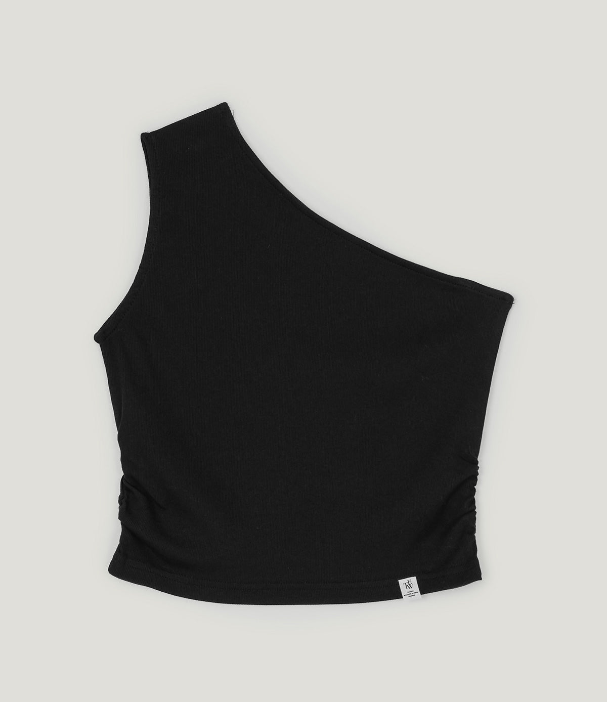 [TWEE] Cellon shirring one-shoulder sleeveless