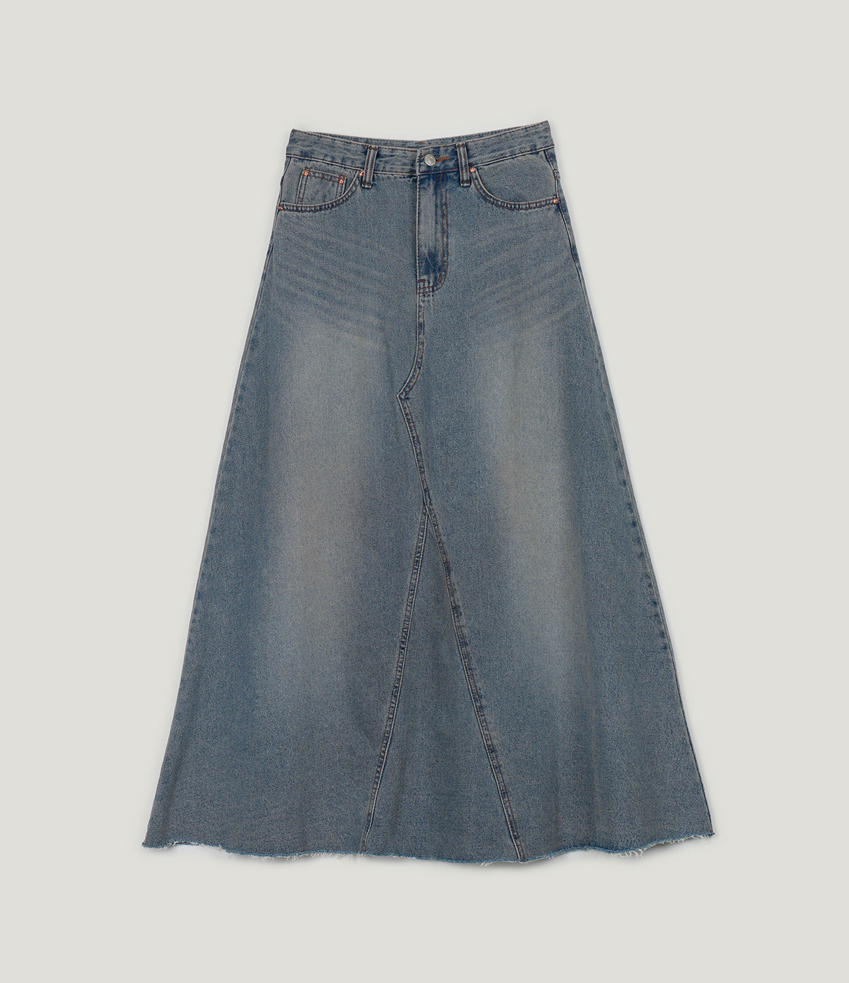 [TWEE] Korbit Denim Maxi Skirt
