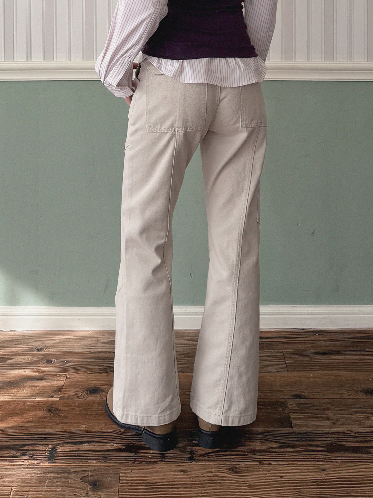 [TWEE] Bandi Pocket Semi-Bootcut Long Pants