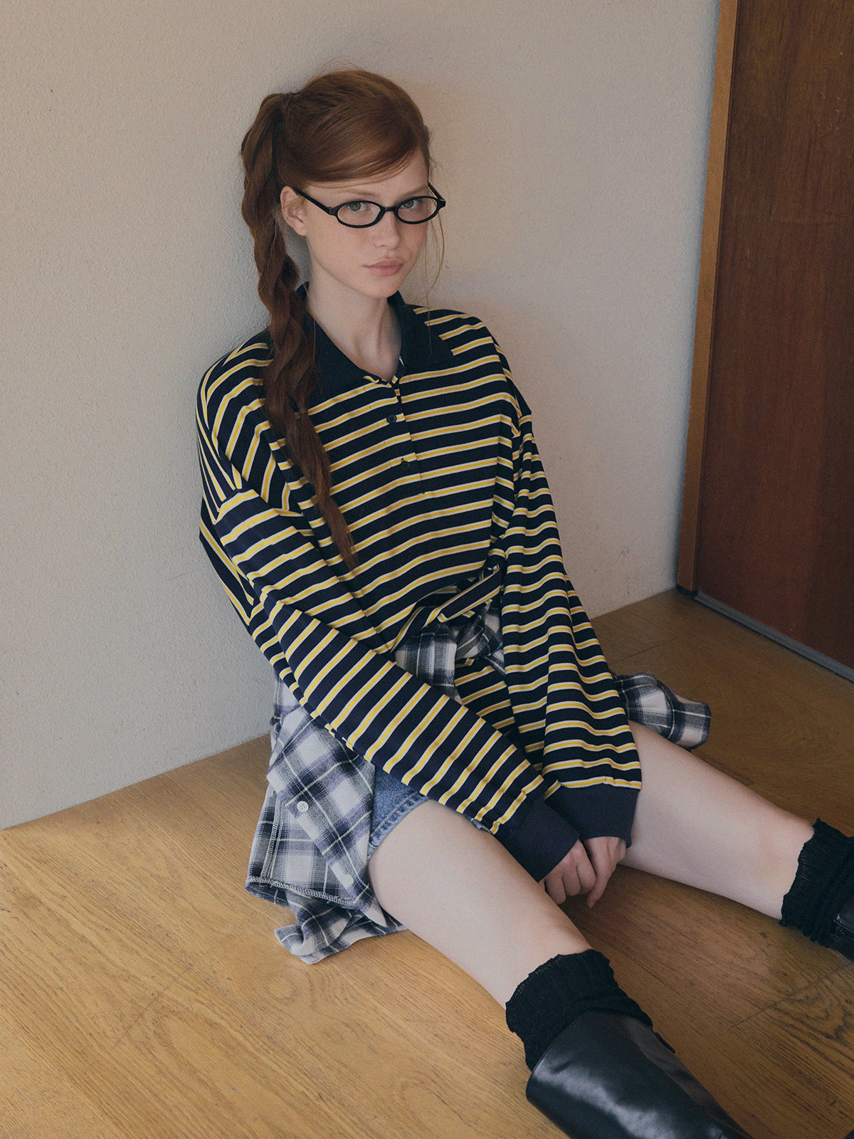 [TWEE] Moring Rugby Collar T-Shirt
