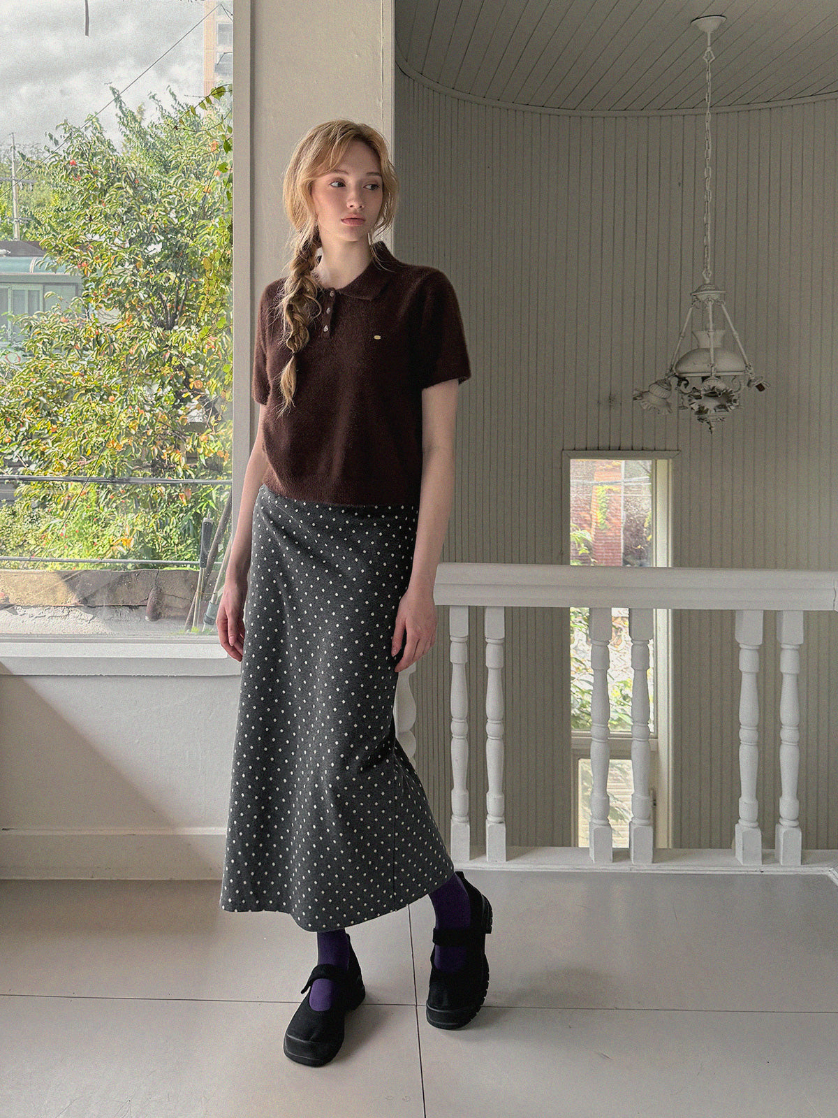 [TWEE] Ribel Soft Kragen Strickshirt