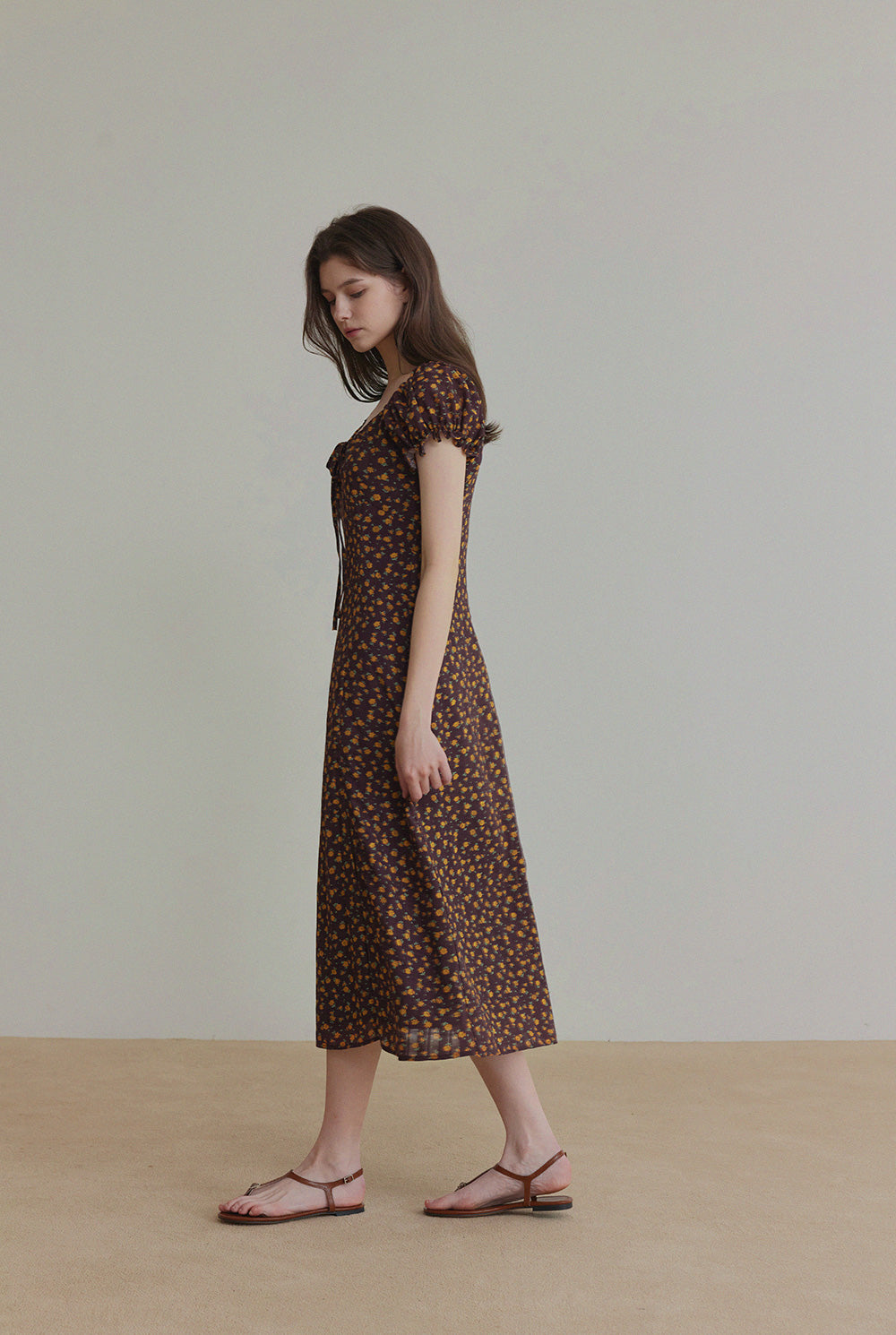 [TWEE] Robe longue Shua Floral réversible