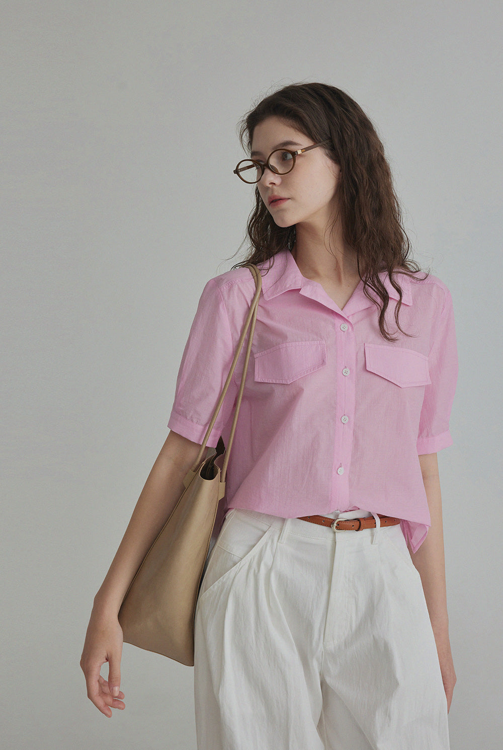 [TWEE] Chemise à manches courtes col Modis