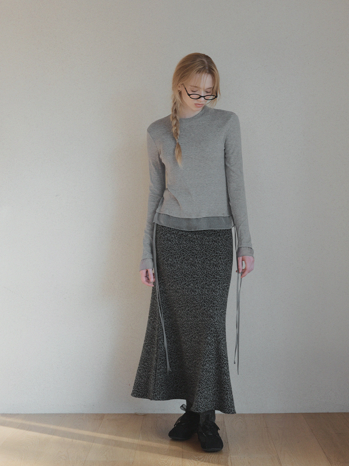 [TWEE] Kanbell Sheer Lagen-Longsleeve mit Trägern