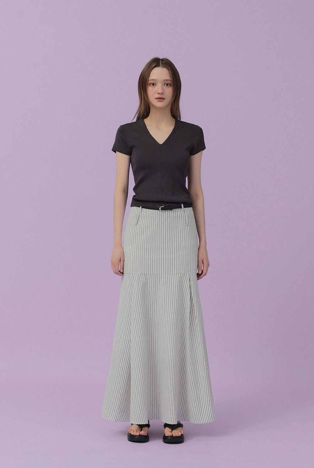 [TWEE] Áo len dệt kim cổ chữ V Comaw