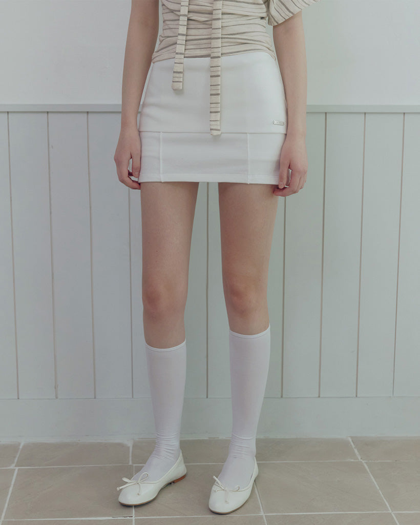 [TWEE] Bonir Folding Mini Skirt