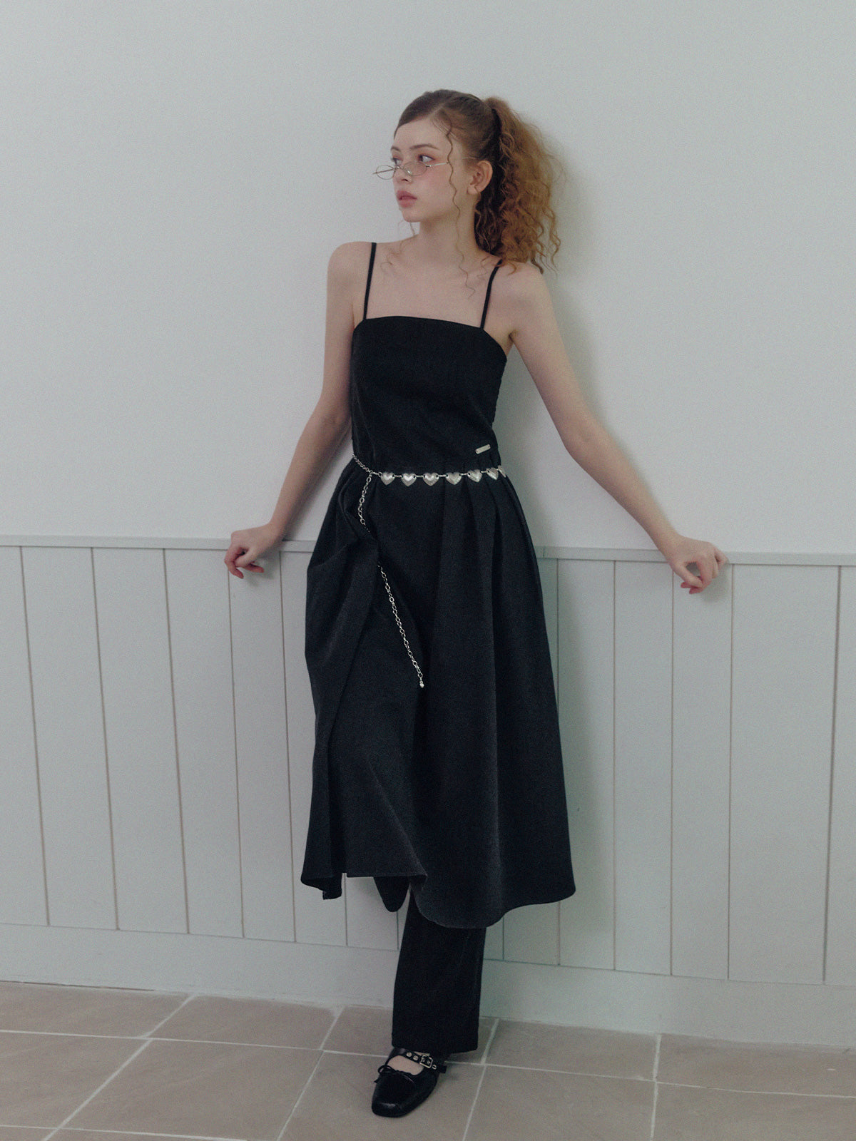 [TWEE] Hats Pintuck Sleeveless Dress