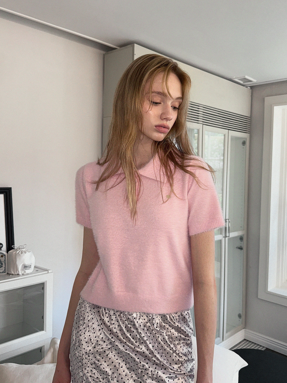 [TWEE] Ribel Soft Kragen Strickshirt