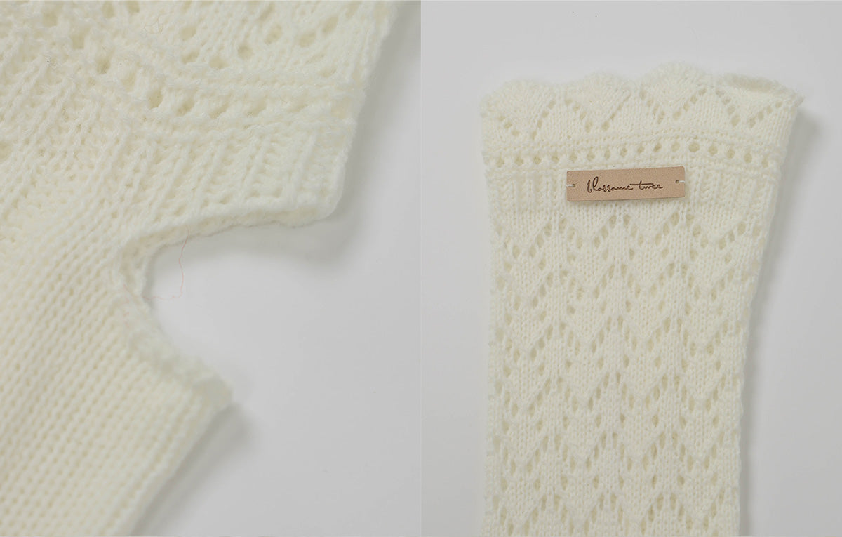 [TWEE] Sharky Punching Knit Leg Warmers