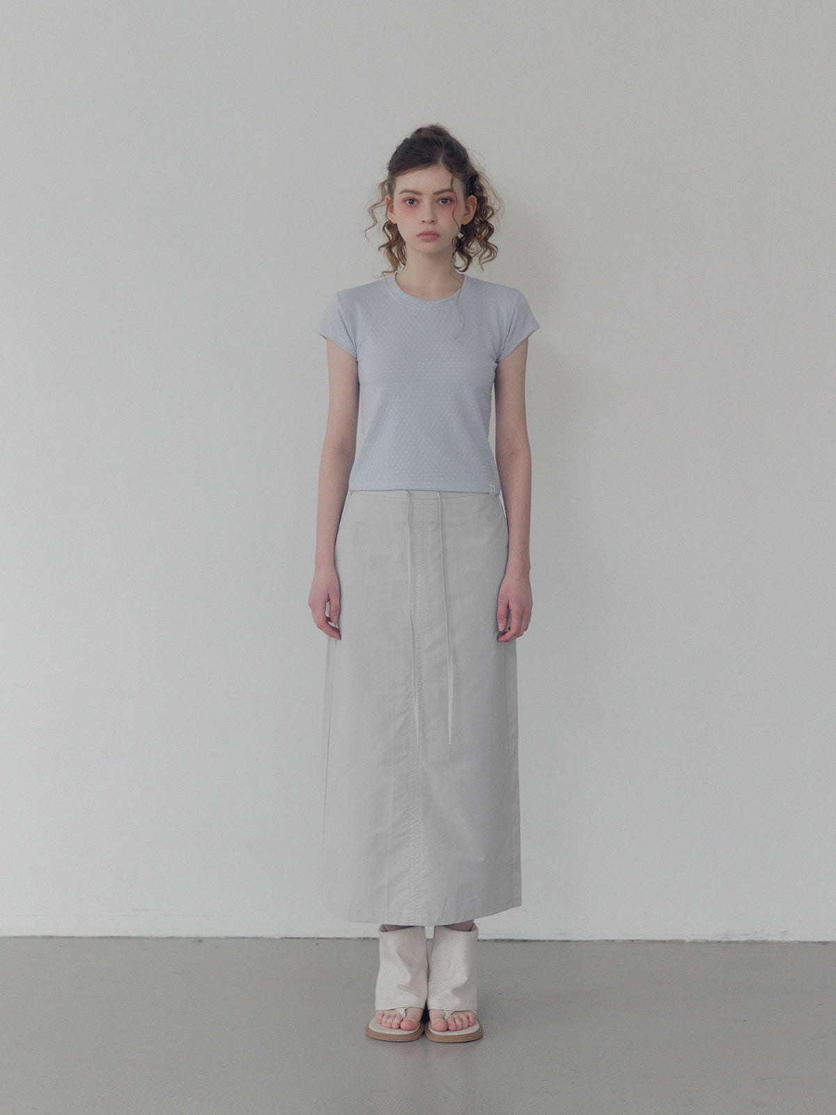 [TWEE] Ruen Jacquard Short-Sleeve T-Shirt