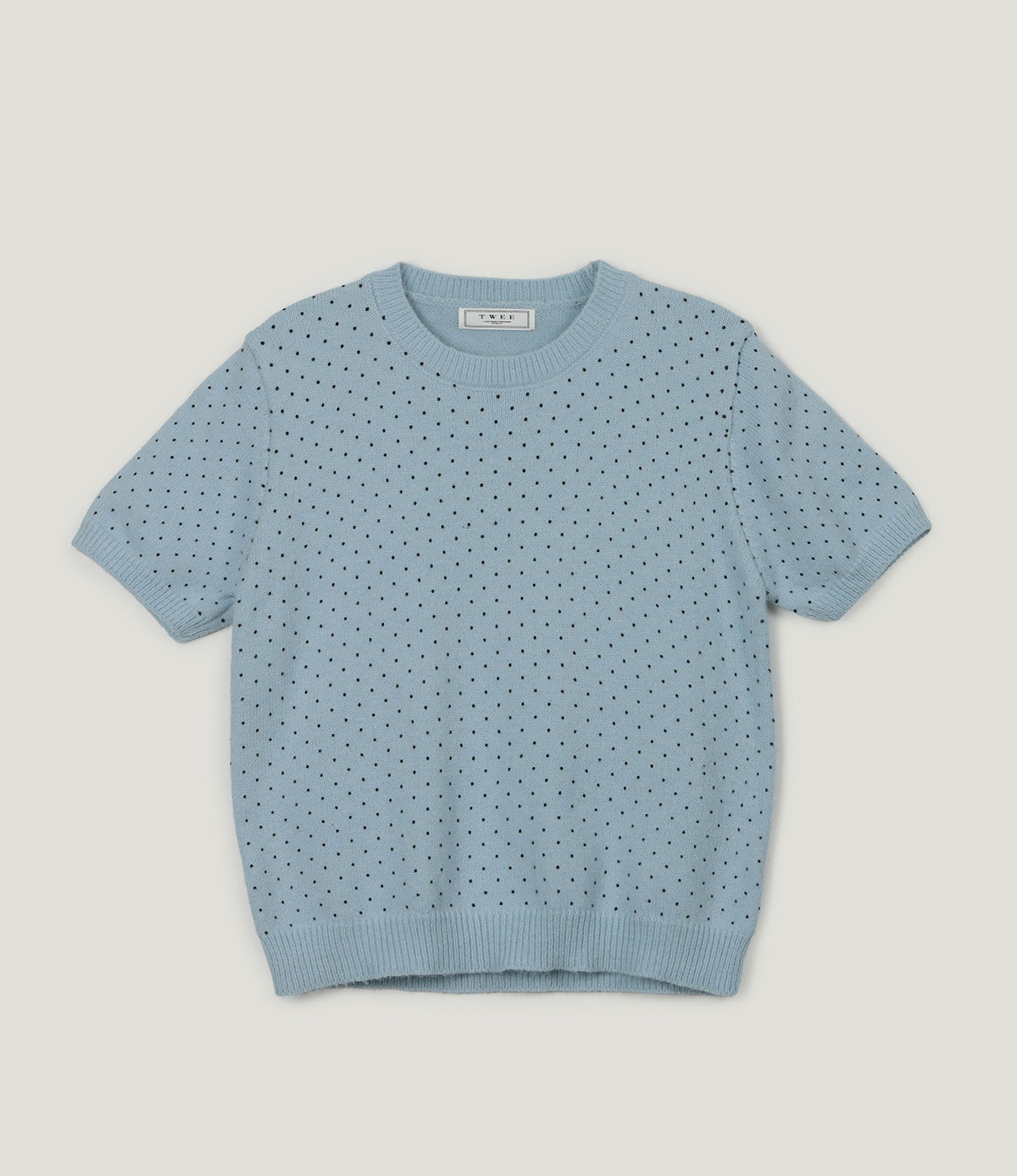 TWEE[] Flood Dot Short-Sleeve Knit