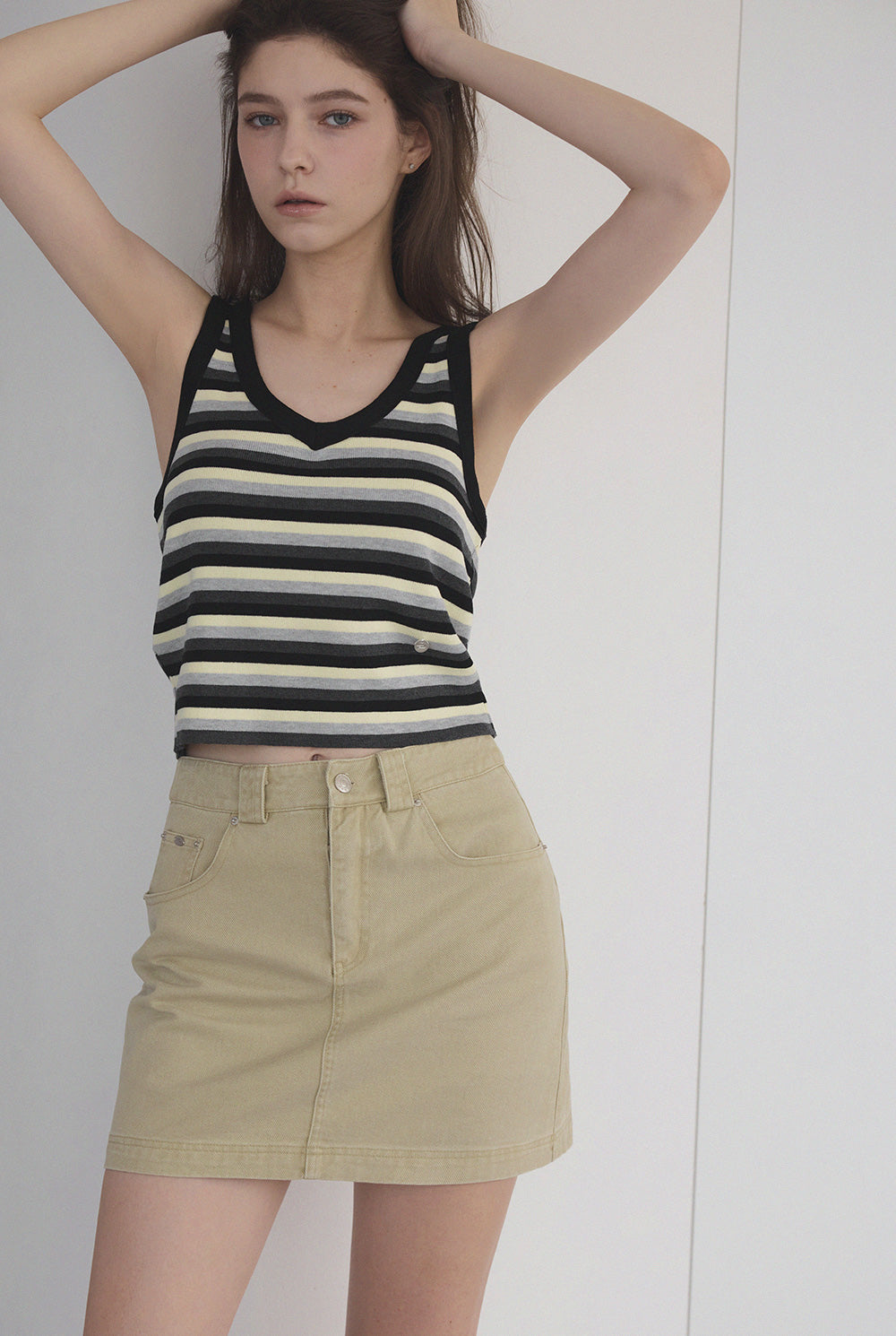 [TWEE] Hetai Basic Mini Skirt