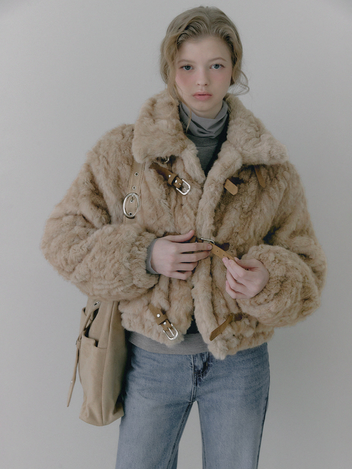 [TWEE] Lume Fleece Transparent Lagen-Langarmshirt