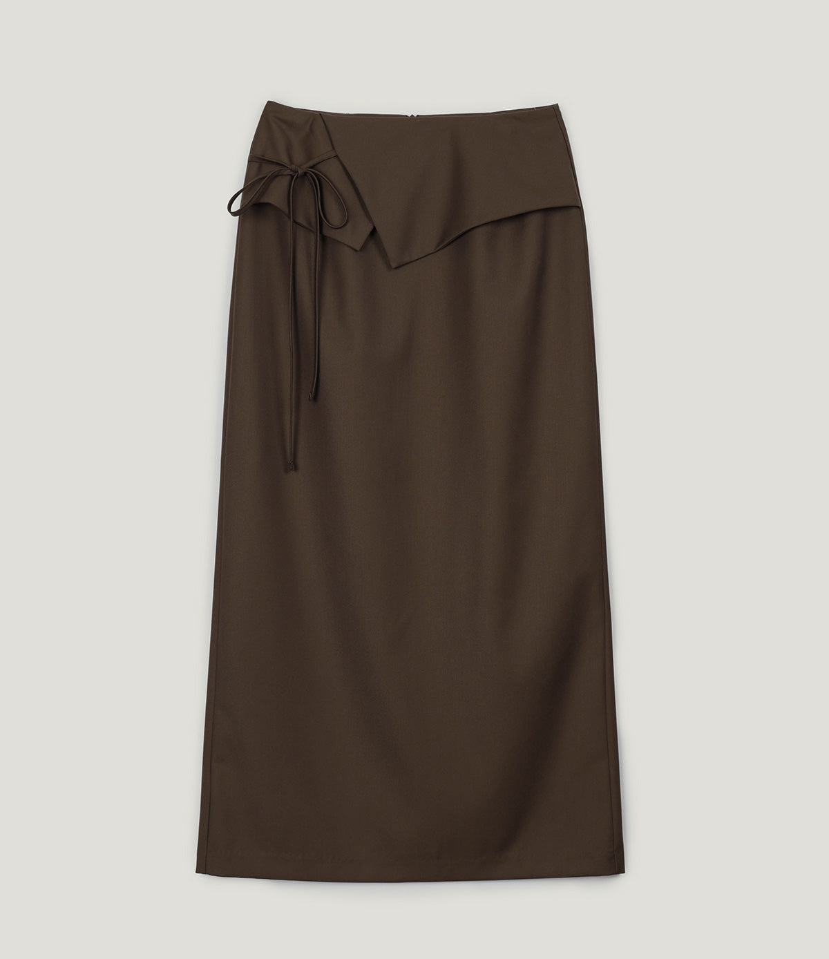 [TWEE] Lenk Layered Strap Maxi Long Skirt