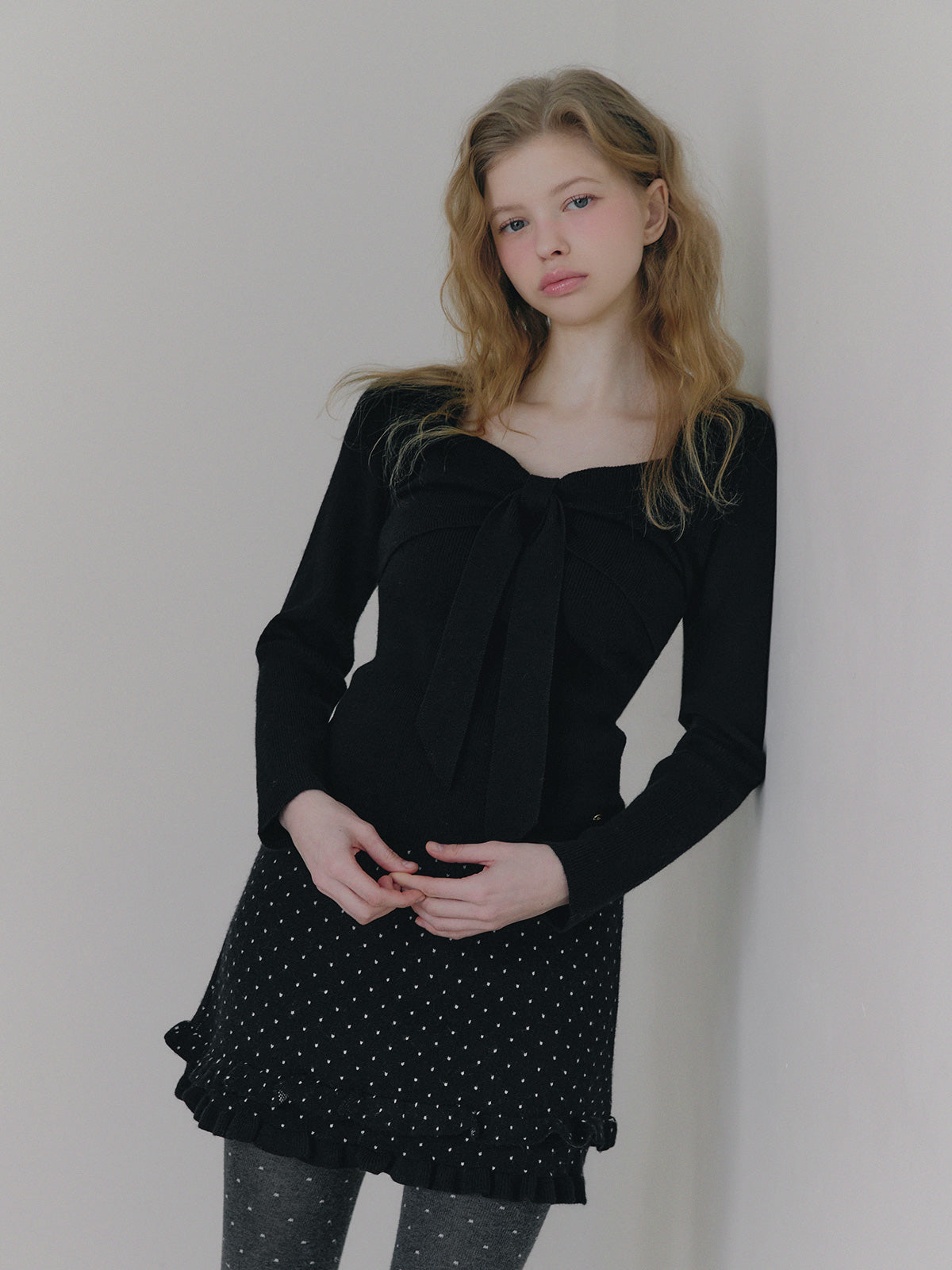 [TWEE]Conte Bolero-Stricktop mit Schleifenband