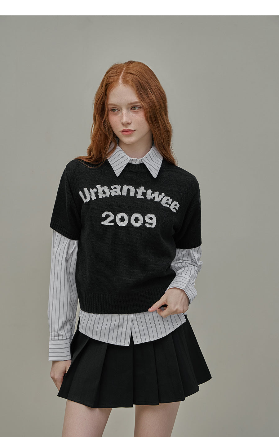 [TWEE] Urban2009 Knit Short Sleeve T-shirt