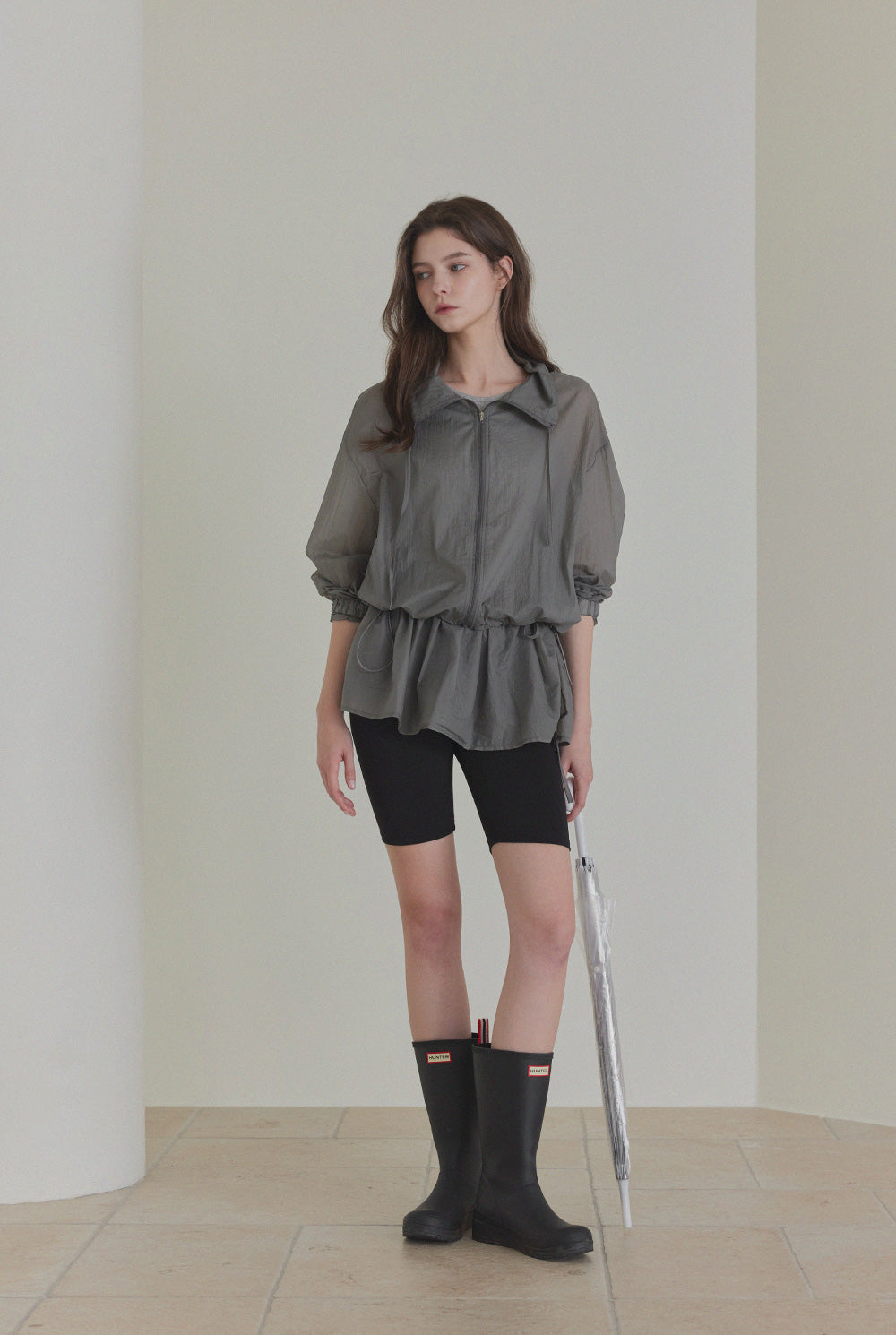 [TWEE]Comen Crop Wind Jumper Rock Set