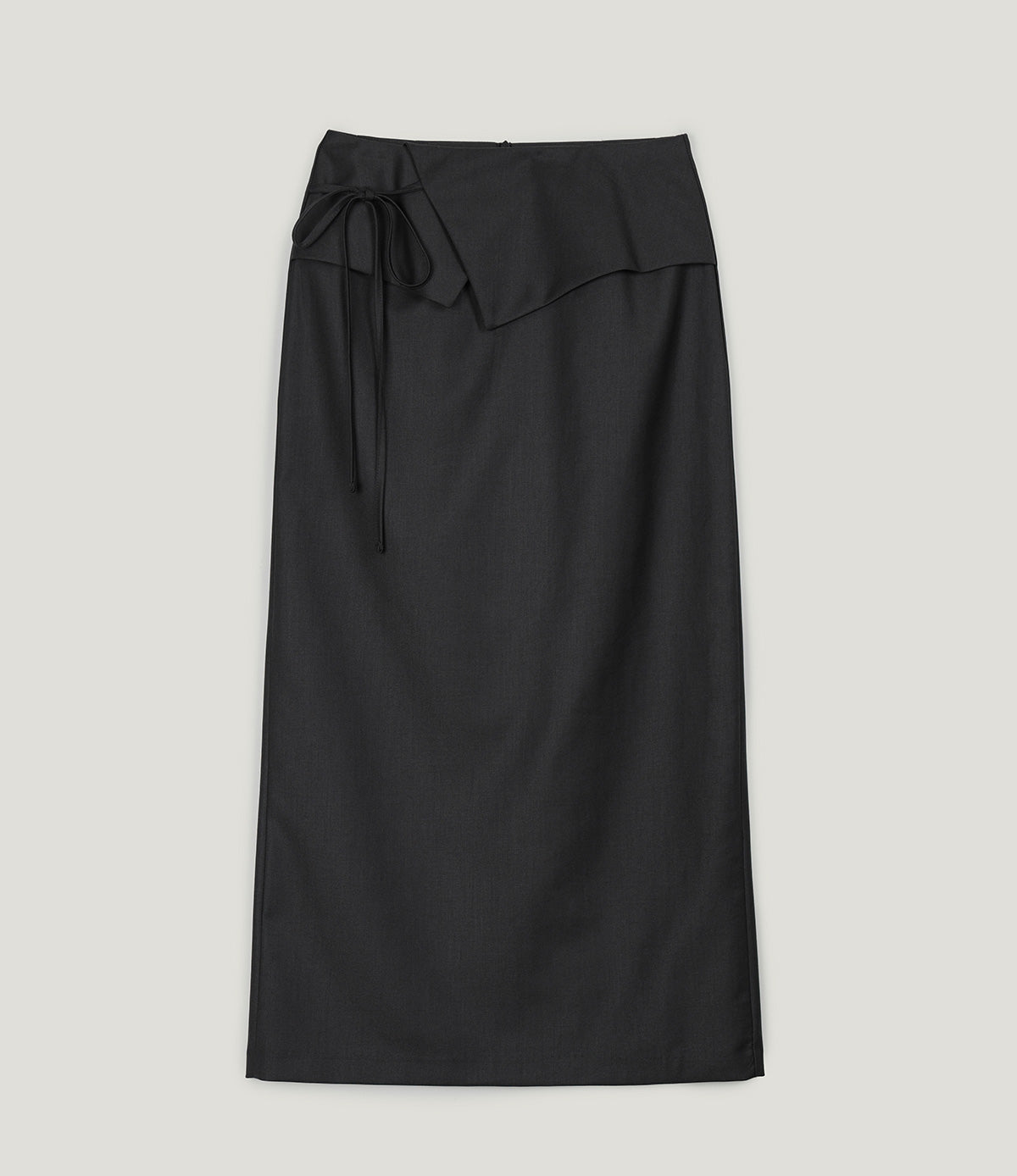 [TWEE] Lenk Layered Strap Maxi Long Skirt