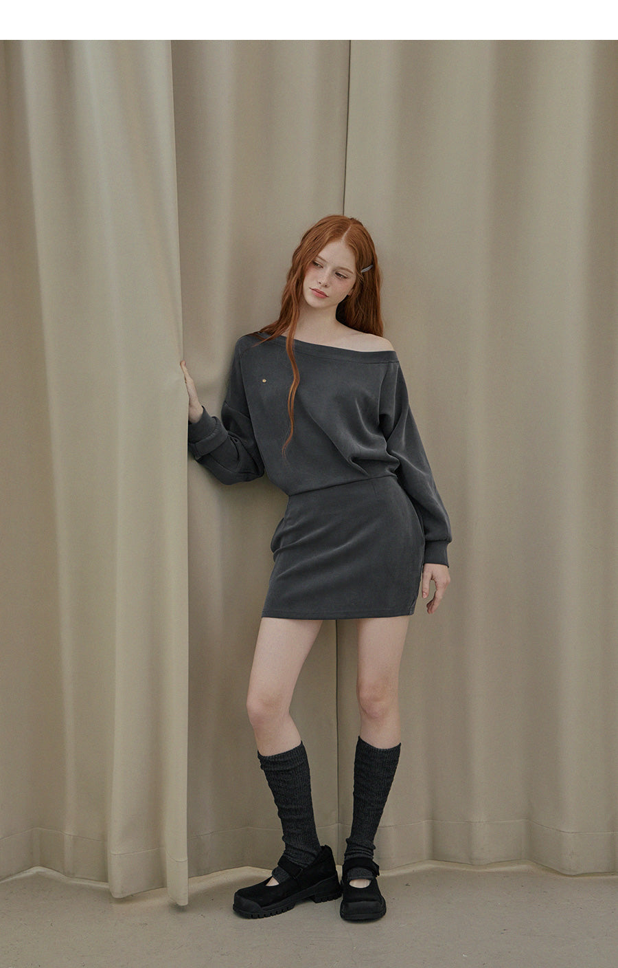 [TWEE] Trull sweatshirt mini dress