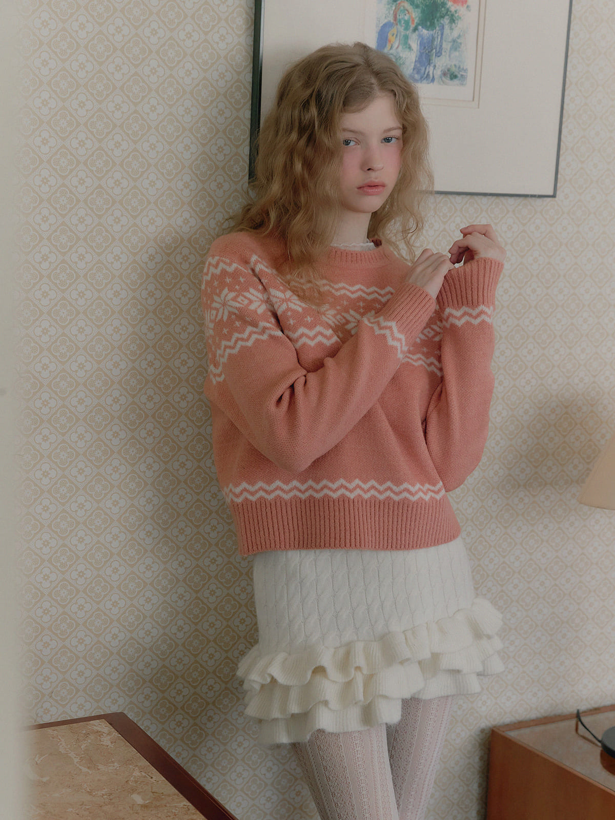 [TWEE] Bemon Snowflake Rundstrick