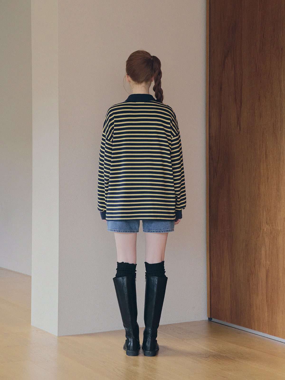 [TWEE] Moring Rugby Collar T-Shirt
