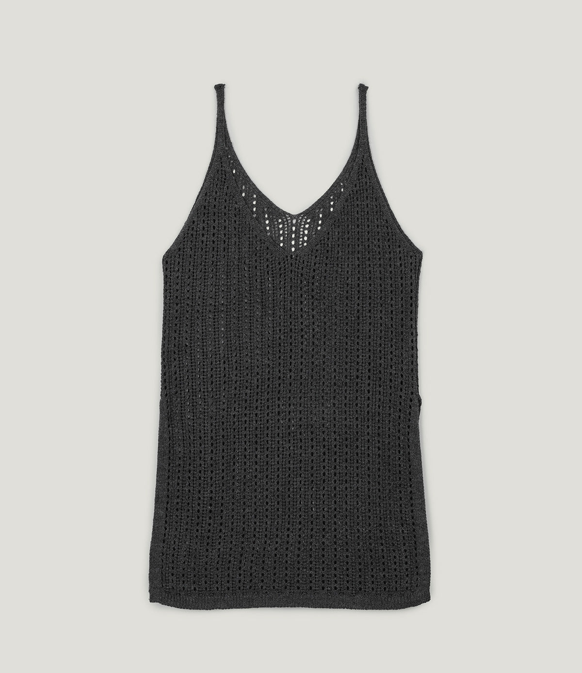 [TWEE] Grew Punching Sleeveless Knit Dress