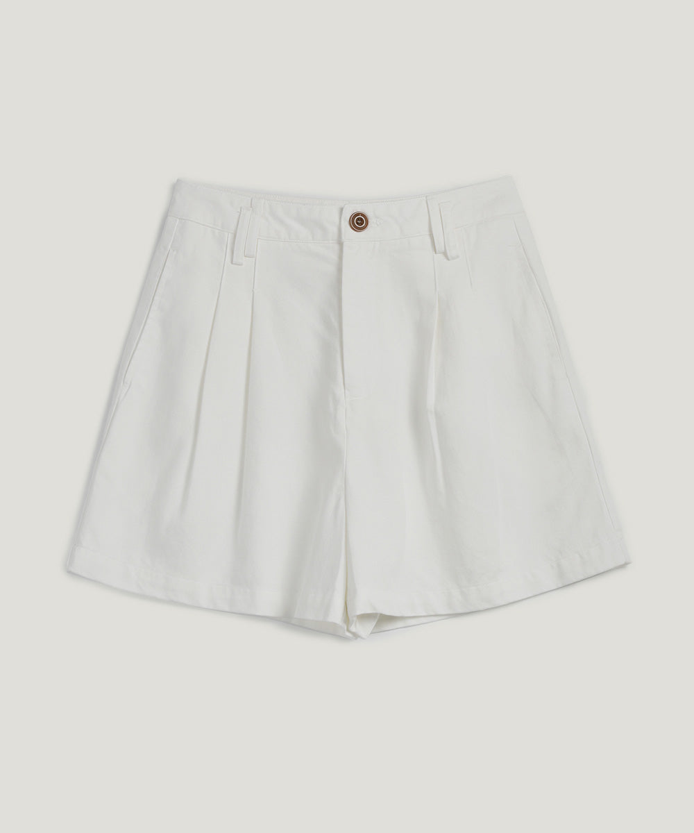 [TWEE] Bermuda Bré Pintuck