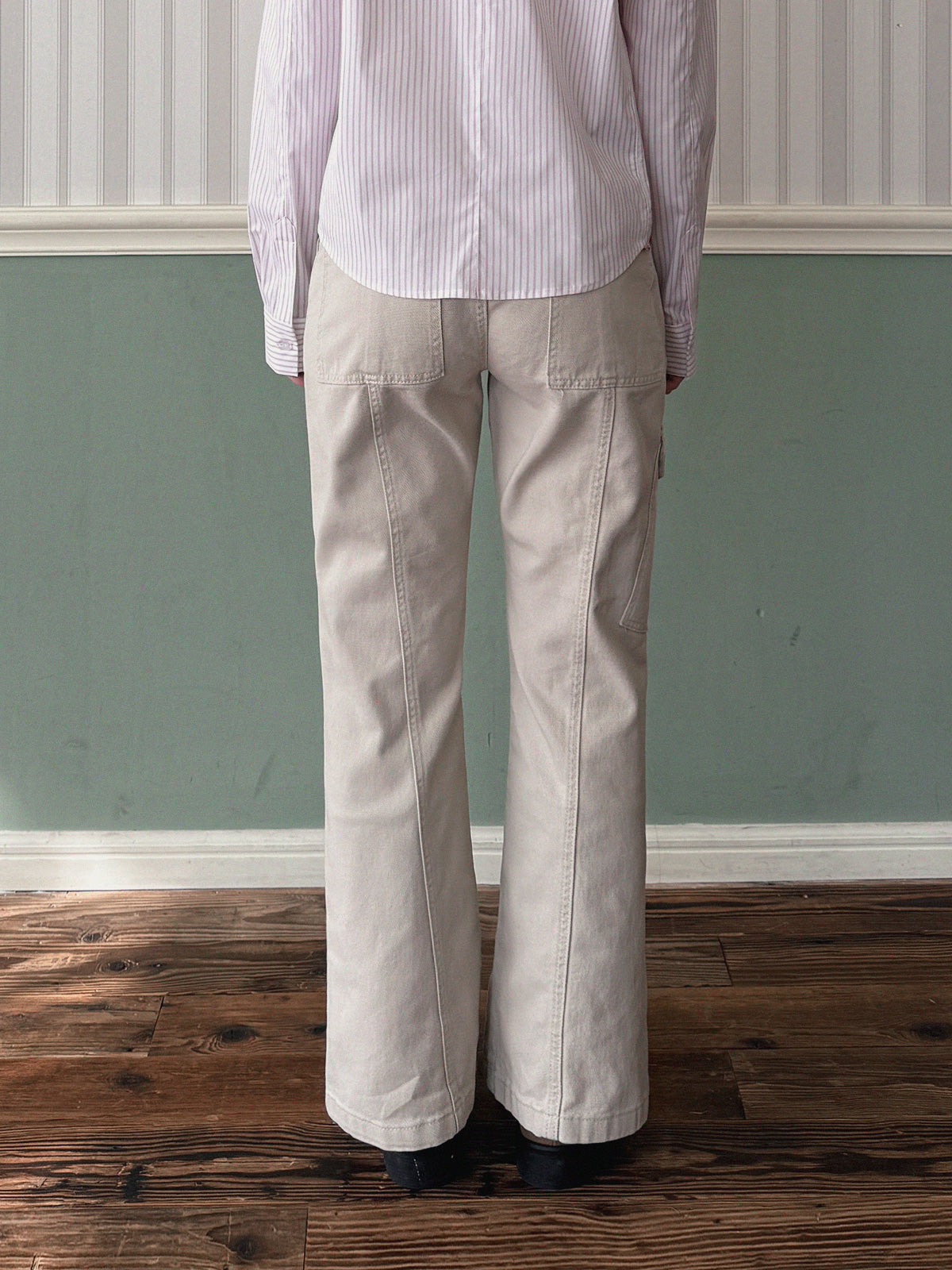 [TWEE] Bandi Pocket Semi-Bootcut Long Pants