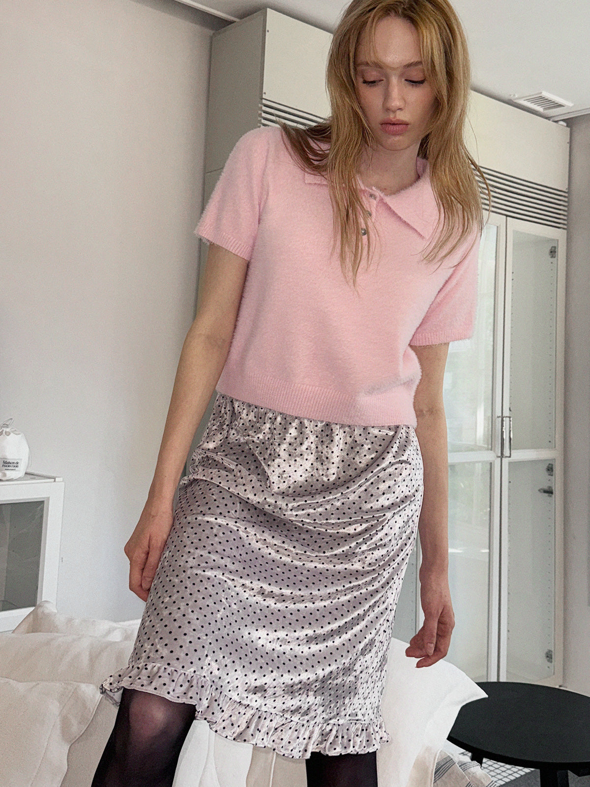 [TWEE] Ribel Soft Kragen Strickshirt