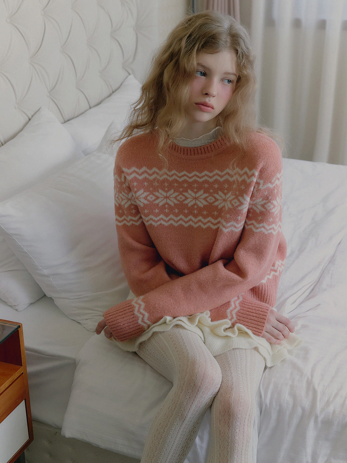 [TWEE] Bemon Snowflake Rundstrick